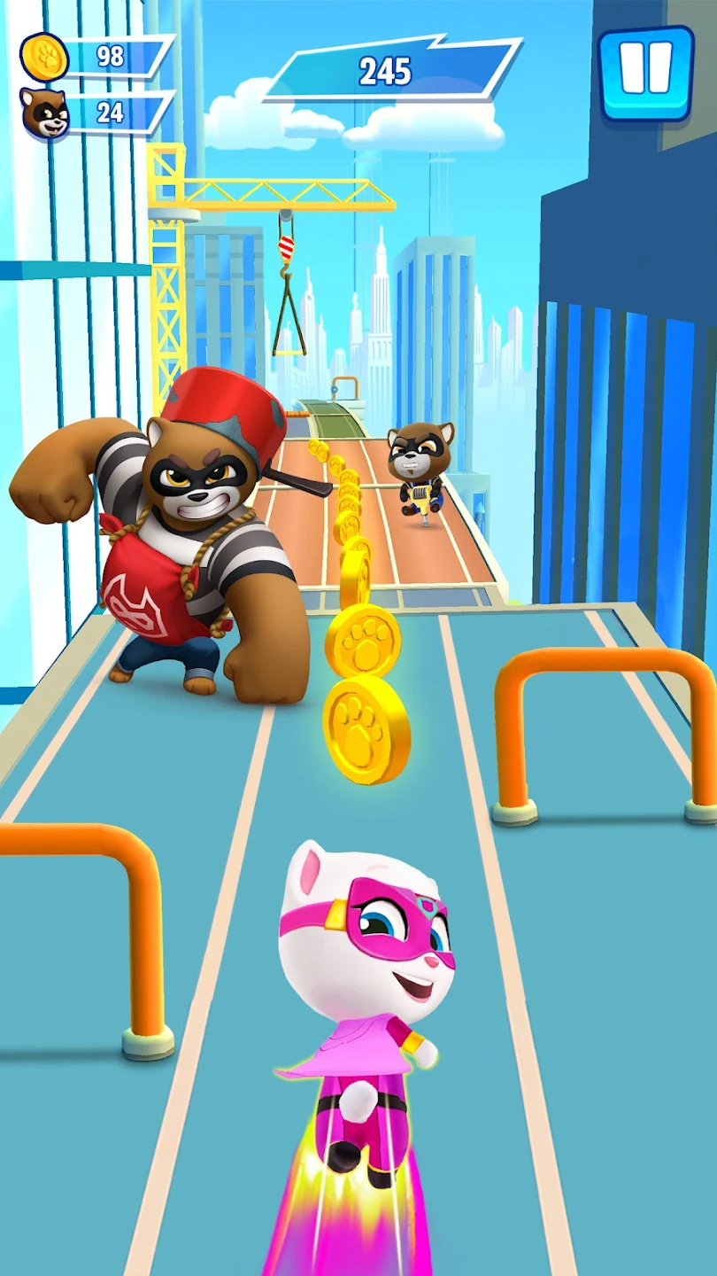 Talking Tom Hero Dash.